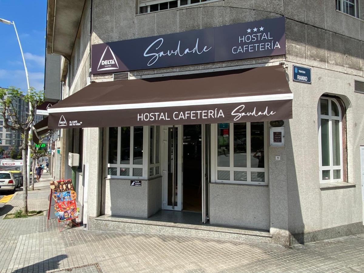Saudade Hostal Cafeteria A Coruna Luaran gambar