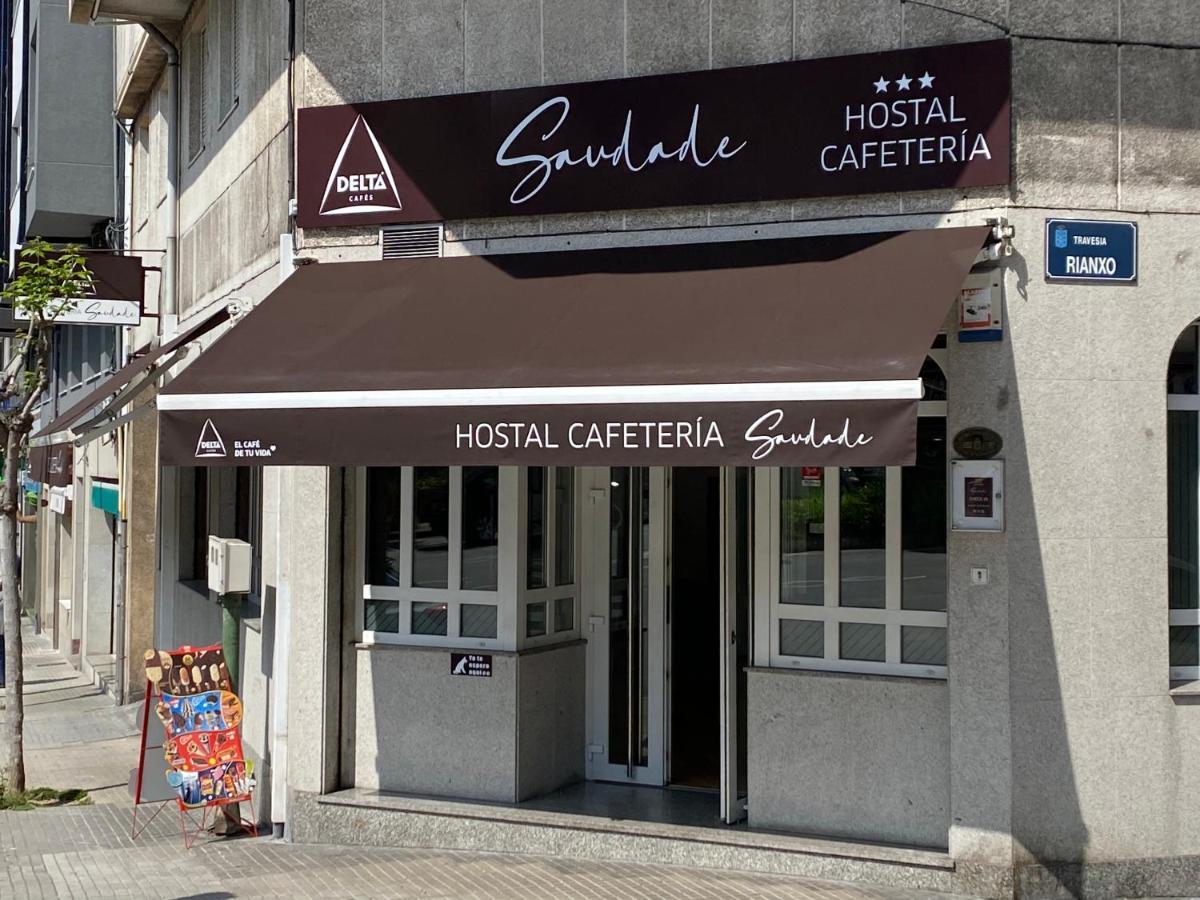 Saudade Hostal Cafeteria A Coruna Luaran gambar